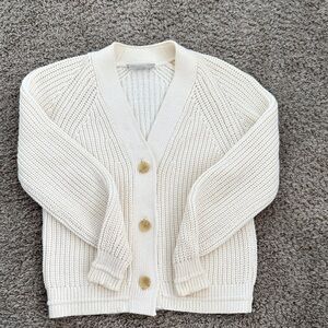 Everlane Chunky Knit Cartigan